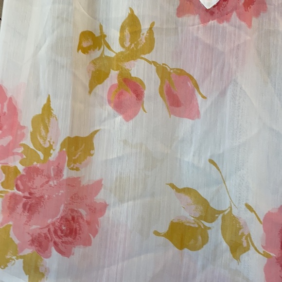 Quicksilver Sheer Floral Blouse XS - Picture 2 of 6